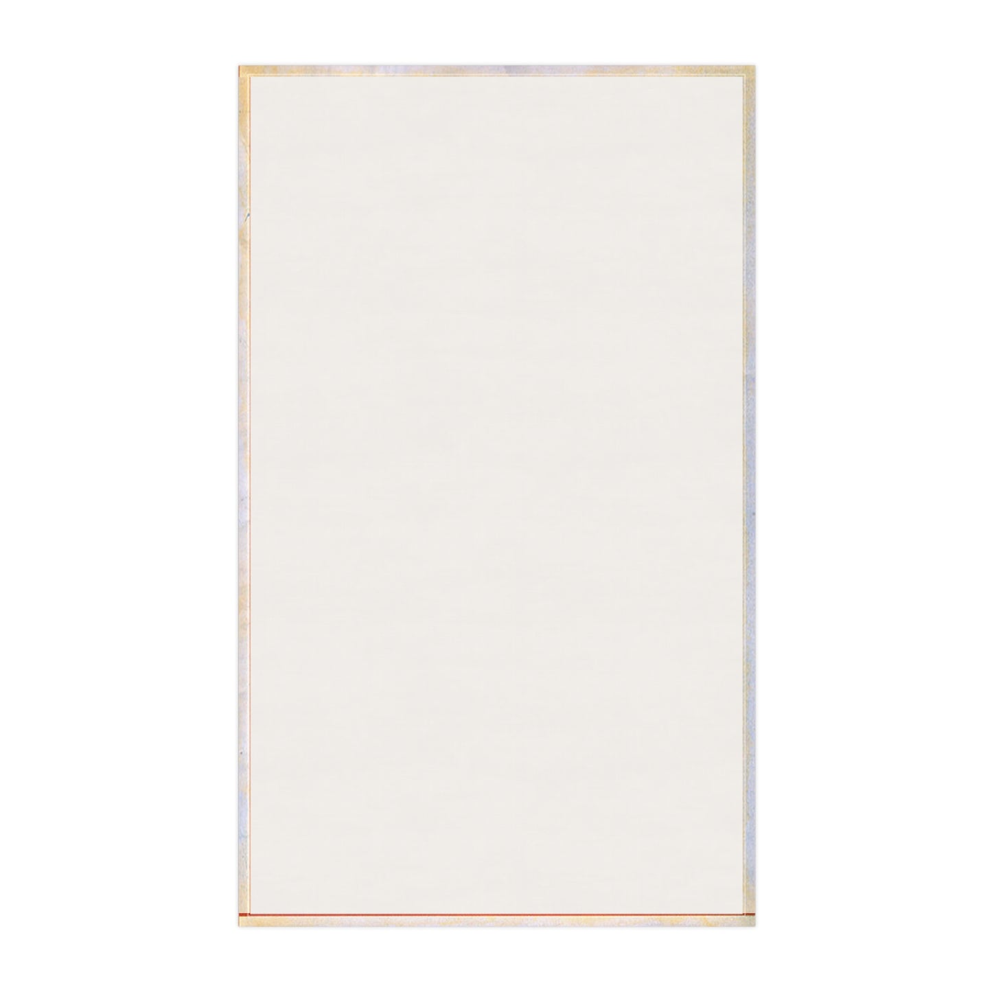 French Cheese Chart Tea Towel - Kitchen Cheese Guide Cotton Blend