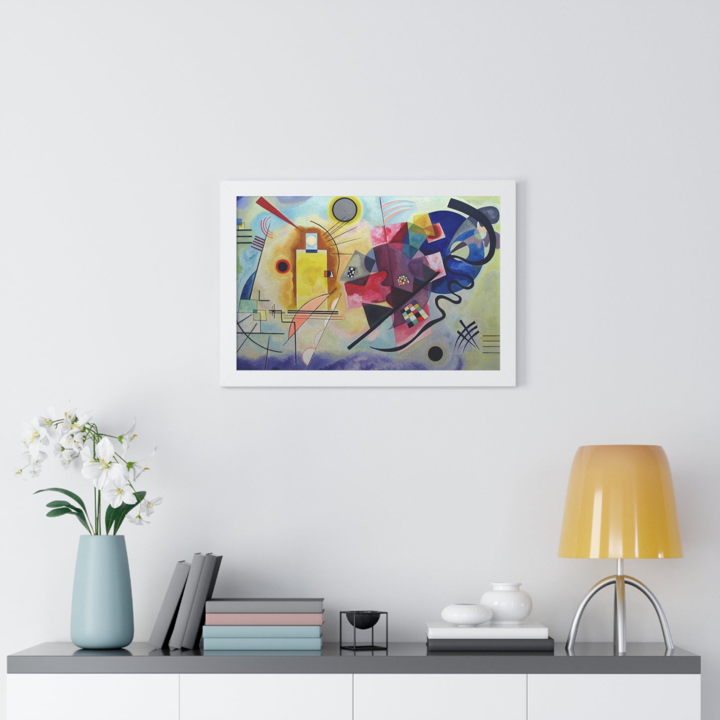 Kandinsky-Style - Framed Abstract Art Poster