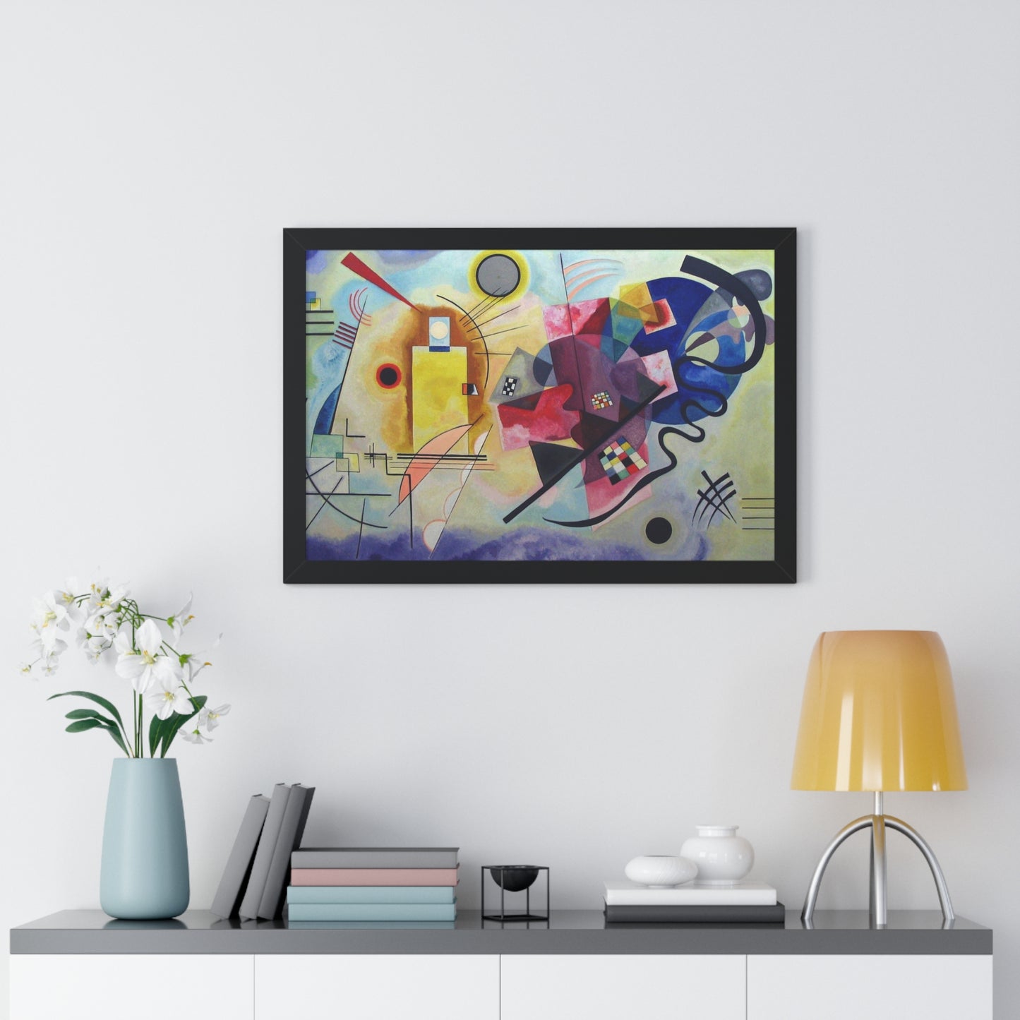 Kandinsky-Style - Framed Abstract Art Poster