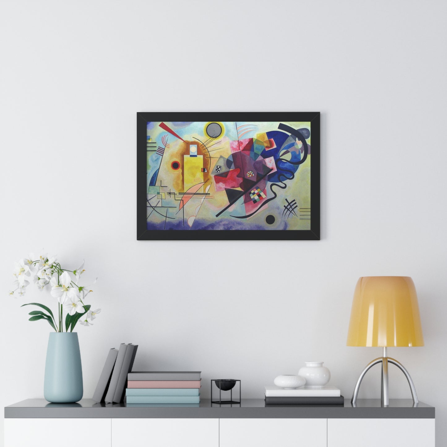 Kandinsky-Style - Framed Abstract Art Poster