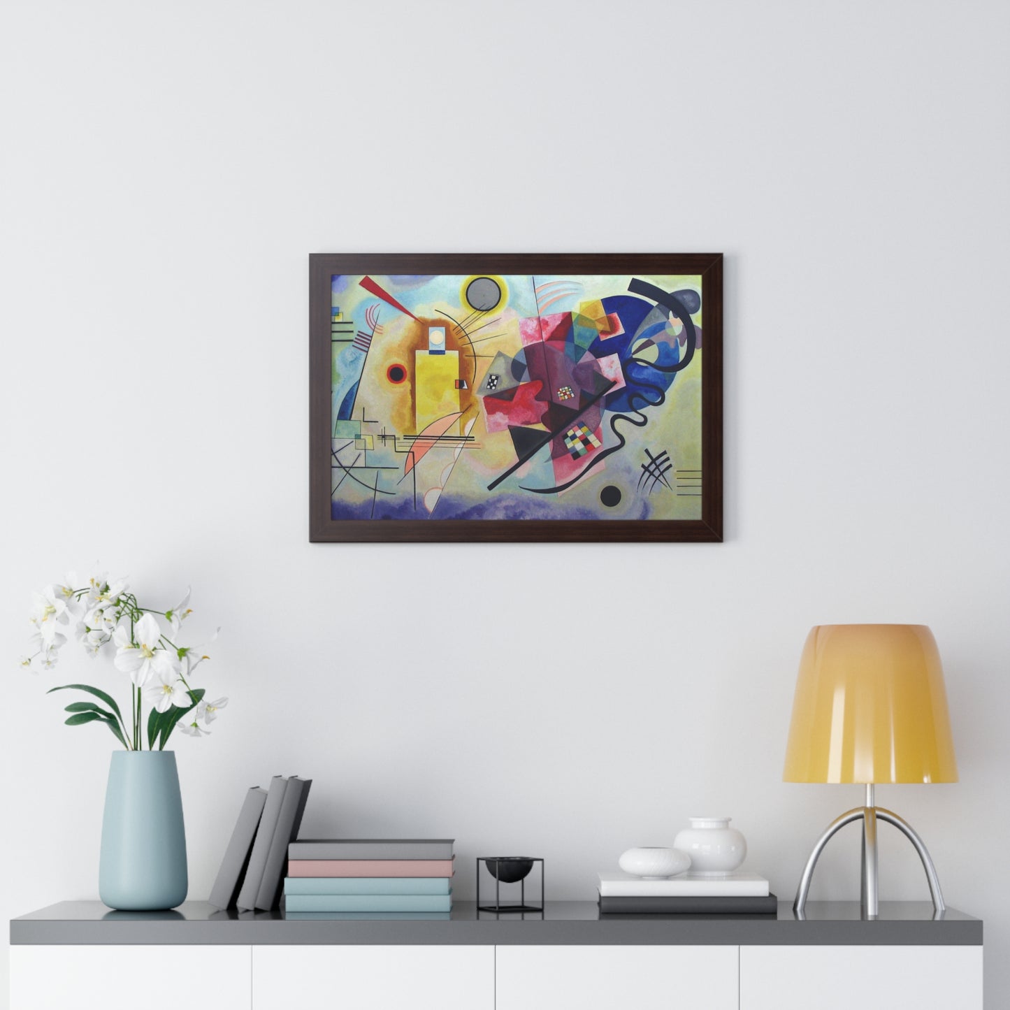 Kandinsky-Style - Framed Abstract Art Poster